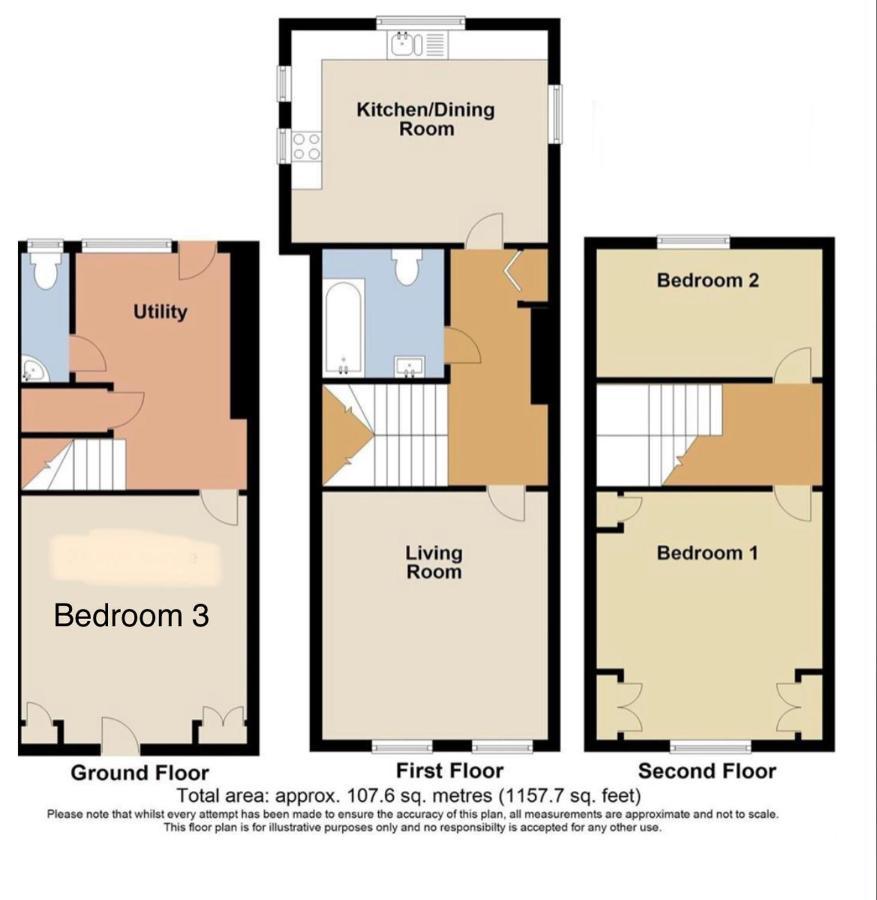 Nomihomes-Otis House-Free Parking X 2-Central -10Ppl เอ็กซิเตอร์ ภายนอก รูปภาพ